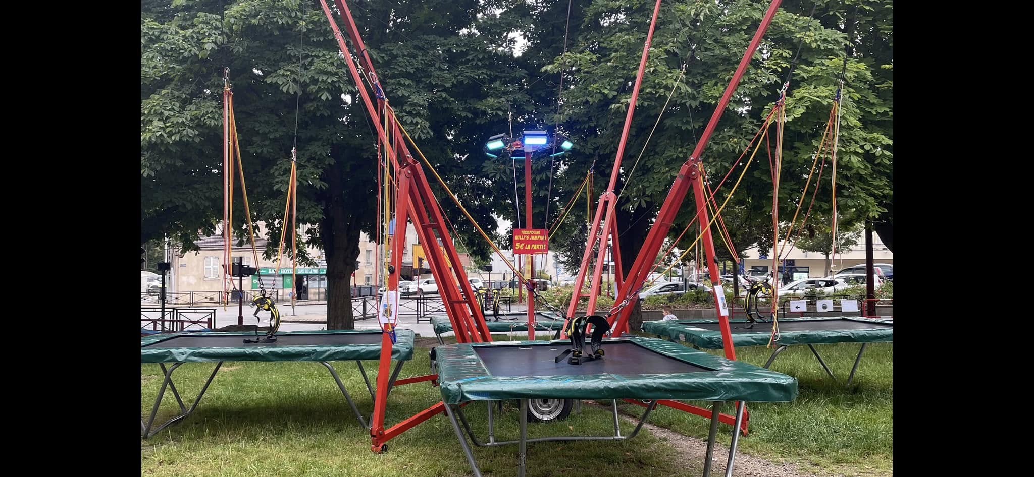 Trampolines Ride Attractions
